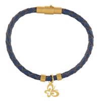 دستبند طلا 18 عیار رزا مدل BW10 - Rosa BW10 Gold Bracelet