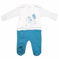 لباس سرهمی عزیز به به مدل 6454 - Azizi Bebe 6454 Patch Clothes