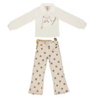 ست لباس دخترانه موشی مدل 16S1-023 Mushi 16S1-023 Baby Girl Clothing Set