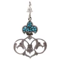 آویز نقره گالری توتیا کد 123053