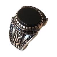 انگشتر نقره گالری مروارید کد 6555