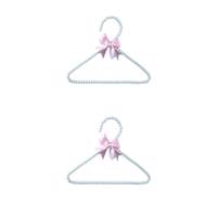 چوب لباسی کودک مدل ACH01 مجموعه دو عددی Pearl Cloth Hanger ACH01 Set 2 Pcs