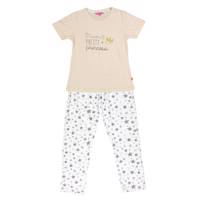 ست تی شرت و شلوار دخترانه ولنتاین مدل 1676-GL Valentine GL-1676 T-Shirt And Trousers For Girls