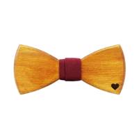 پاپیون چوبی اچ آر دیزاین مدل bw455 HR Design bw455 Bow Tie