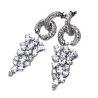 گوشواره گالری شمرون مدل خوشه ای کد 11434