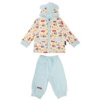 ست لباس پسرانه آدمک مدل 1121011B Adamak 1121011B Baby Boy Clothing Set