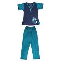 ست تی شرت و شلوار دخترانه پی جامه مدل5169A Pijame 5169A T-Shirt And Trousers For Girls