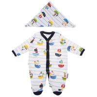 ست لباس پسرانه آدمک مدل 139700N Adamak 139700N Baby Boy Clothing Set