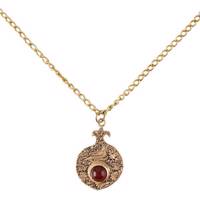 گردنبند گالری گلناز کد 213016 Golnaz Gallery 213016 Brass Necklace