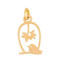 آویز گردنبند طلا 18 عیار شانا کد N-SG15 Shana N-SG15 Gold Necklace Pendant