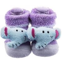 پاپوش عروسکی بیبی ساکس طرح فیل Baby Socks Elephant Puppet Footwear