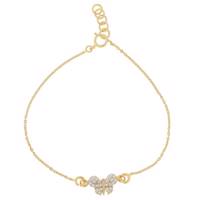 دستبند طلا 18 عیار رزا مدل BC32 Rosa BC32 Gold Bracelet