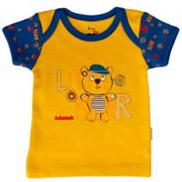 تی شرت آستین کوتاه نوزادی آدمک مدل Little Bear Adamak Little Bear Baby T Shirt With Short Sleeve