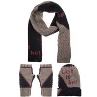 ست کلاه، شال و دستکش فونم مدل 3064 Fonem 3064 Beanie Scarf And Gloves Set