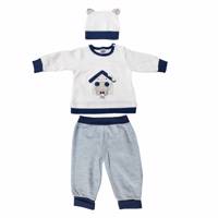 ست لباس پسرانه گایه مدل 415Blue Gaye 415Blue Boy Clothing Set