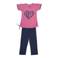 ست تی شرت و شلوار دخترانه پی جامه مدل B-5172 Pijame B-5172 T-Shirt And Trousers For Girls