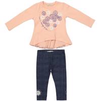ست لباس دخترانه ویا گرلز مدل 51573P Via Girls 51573P Baby Girl Clothing Set