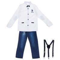 پیراهن و شلوار پسرانه شهر شیک مدل 127 Shahr e Shik 127 Shirt And Pants For Boys