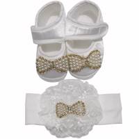 ست هدبند و پاپوش کارامل مدل 26144 Caramell 26144 Headband And Footwear