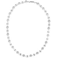 گردنبند مروارید سفید الیور وبر مدل 650-4314 Oliver Weber 4314-650 White Pearl Crystal Necklace