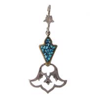 آویز نقره گالری توتیا کد 123051