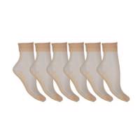 جوراب زنانه شیشه ای بسته 6 جفتی شهر شیک مدل CL892 Shahr e Shik CL892 Socks For Women Pack of 6