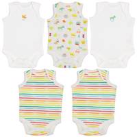 ست زیر دکمه دار رکابی مادرکر مدل E8251 Mothercare B397221 Under Button Singlet Set