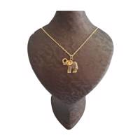 گردنبند طرح فیل مدل A105