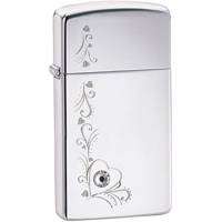 فندک زیپو مدل TR Bling Heart Vine کد 28365 Zippo TR Bling Heart Vine 28365 Lighter