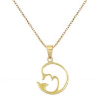 گردنبند نقره گالری وندا طرح دلفین کد VND01 Vanda VND01 Silver Necklace