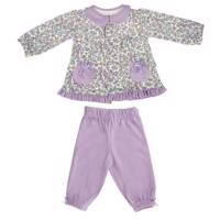 ست لباس دخترانه آدمک مدل 2623001V Adamak 2623001V Baby Girl Clothing Set