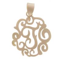 آویز گردنبند طلا 18 عیار پندار گلد مدل AG27 Pendar Gold AG27 Gold Necklace Pendant Plaque