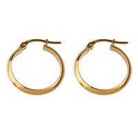 گوشواره طلا 18 عیار گالری طلاچی حلقه ای 14