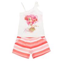 ست تاپ و شلوارک دخترانه مایورال مدل MA 3278074 Mayoral MA 3278074 Girls Top And Shorts