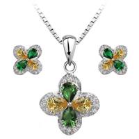 نیم ست نقره شهر جواهر مدل SJ-SE014 Shahrejavaher SJ-SE014 Silver Half Set