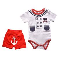 ست لباس پسرانه نوژا مدل Sailor