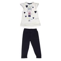 ست لباس دخترانه بنو بنت مدل L012-L013W Beno Bent L012-13W Girls Clothes Set