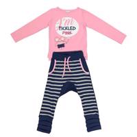 ست لباس دخترانه موشی مدل 16S1-022 Mushi 16S1-022 Baby Girl Clothing Set