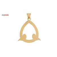 آویز گردنبند طلا 18 عیار شانا مدل N-SG35 Shana N-SG35 Gold Necklace Pendant Plaque