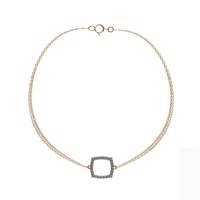 دستبند طلا 18 عیار شانا مدل B-SG87 Shana B-SG87 Gold Bracelet