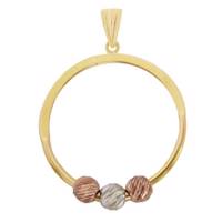 آویز گردنبند طلا 18 عیار شانا مدل N-SG65 Shana N-SG65 Gold Necklace Pendant Plaque