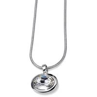 گردنبند کریستال الیور وبر مدل بیضی 001-8034 Oliver Weber 8034-001 Oval Crystal Necklace