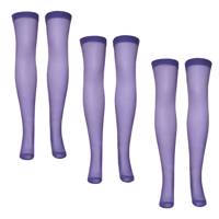 جوراب ساق بلند زنانه پریتی پولی مدل Plum بسته 3 عددی Womens Stockings