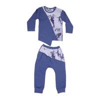 ست لباس پسرانه وان بای وان مدل 167 پنبه ای One By One 167 Cotton Boys Clothes Set