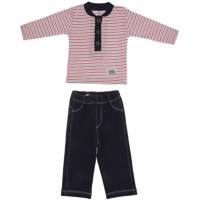 ست لباس پسرانه آدمک مدل 1148011R Adamak 1148011R Baby Boy Clothing Set