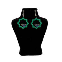 گوشواره گالری بهشت مدل حوض و پرنده طرح 1