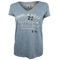 تیشرت زنانه فرانکلین مارشال مدل جرزی کد 680 Franklin Marshall Tshirt Jersey V Short for woman