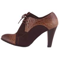 کفش چرم زنانه شهرچرم مدل 3-296130 - LC 296130-3 Leather Shoes for women