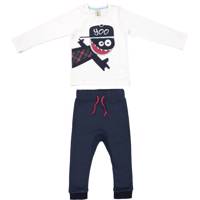 ست لباس پسرانه دینو مدل 16S1-028 Deno 16S1-028 Baby Boy Clothing Set