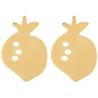 گوشواره طلا 18 عیار پندار گلد مدل GM14 - Pendar Gold GM14 Gold Earing